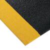 Pig TuffGrit Comfort Anti-Fatigue Mat, 3'x5' Black with Yellow Border FLM8504-BWY